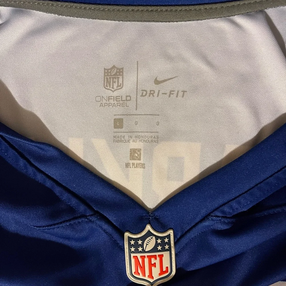 Saquan Barkley Nike Large NY Giants NFL 26 Eagles Champion MVP Rare Legendary - Picture 6 of 6